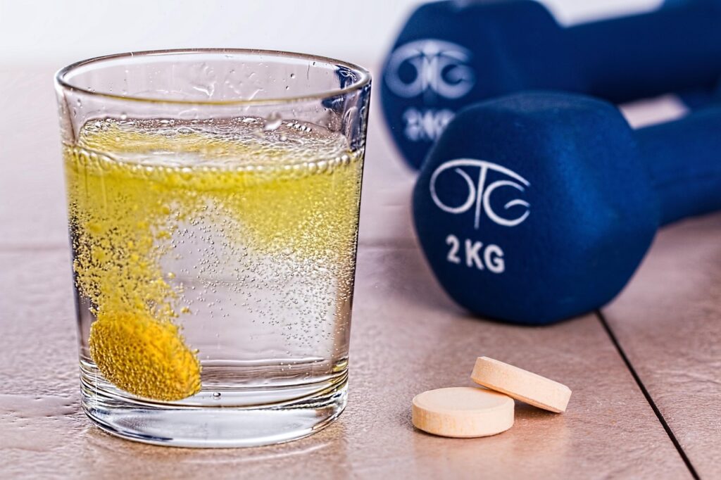 High-quality promotional image featuring popular bodybuilding supplements like creatine, whey protein, and amino acids with bold text: Best Bodybuilding Supplements for Muscle Growth. Optimized for SEO targeting supplement-related affiliate content in the USA.