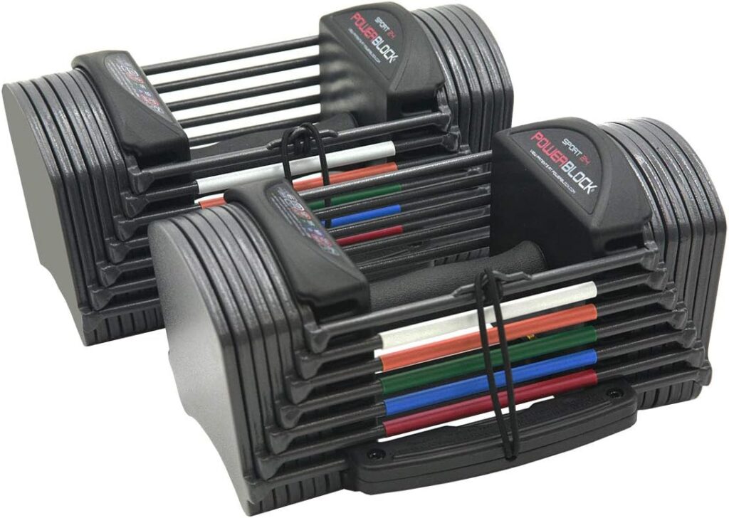 powerblock adjustable dumbbell